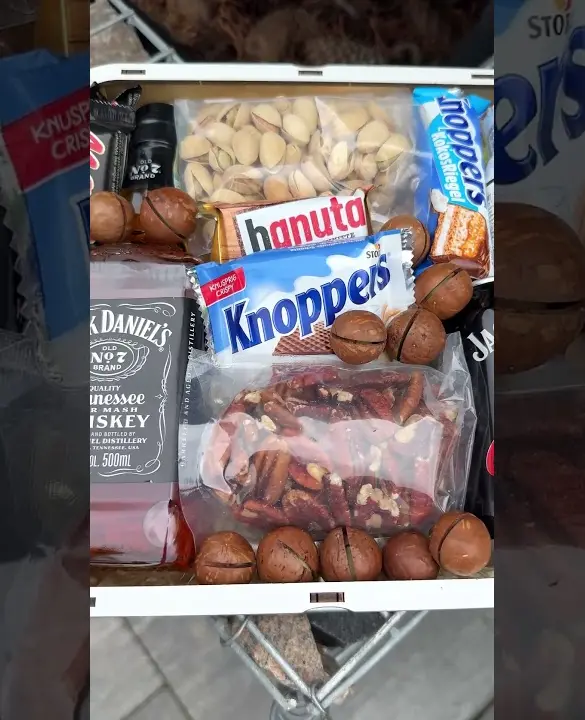 Подарочный набор бокс для него «Nut & Whisky Box» №140