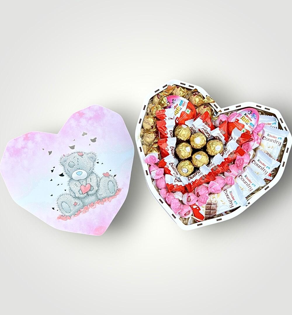 Подарочный набор бокс для нее "Magic Heart Surprise" №189