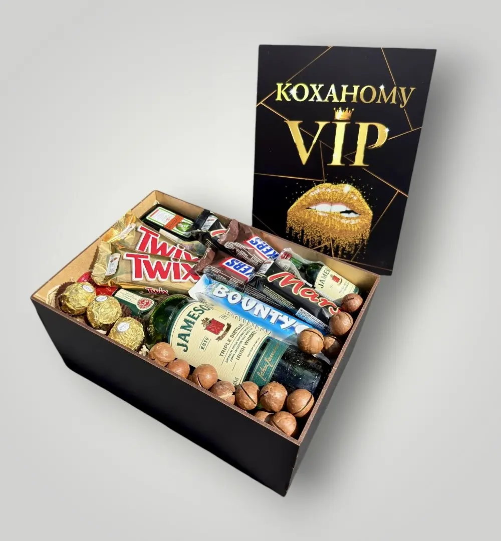 Подарочный набор бокс для него "Jameson Gentleman Box" №173