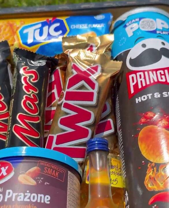 Крафтовий подарунковий набір бокс для нього з пивом і чіпсами Pringles №11