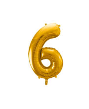 Шарик фольгированный цифра  ''6''