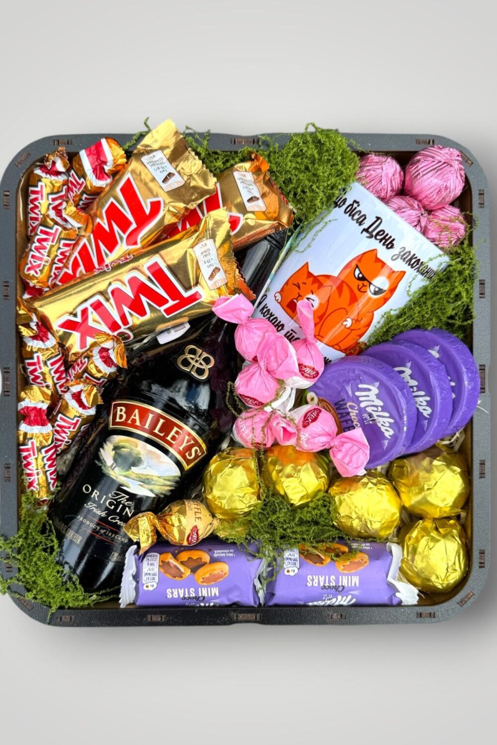 Подарочный набор бокс для нее "Luxury Baileys Sweets" №358
