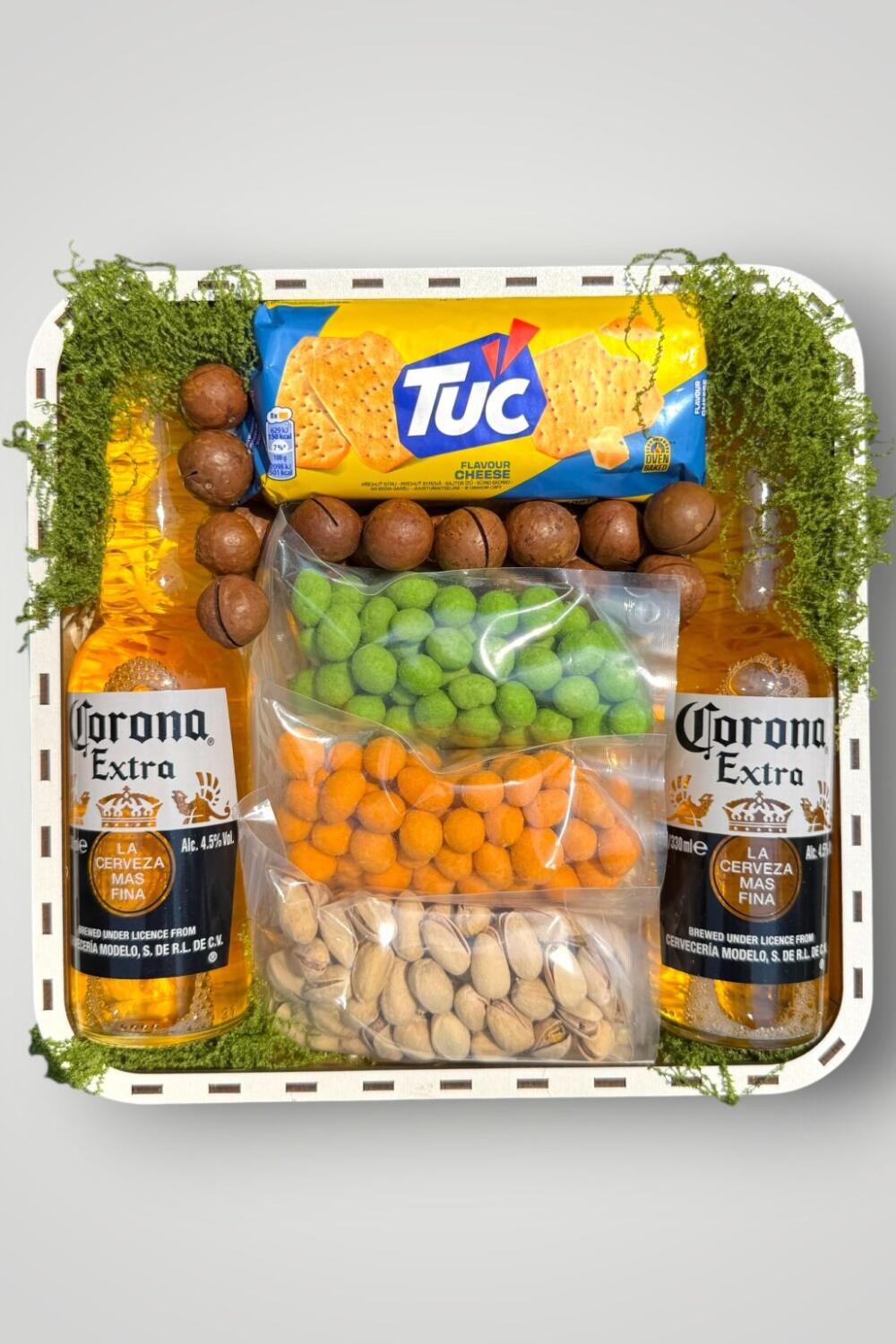 Подарочный набор бокс для него "Beer & Nut Selection" №346