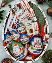 Подарунковий набір бокс “Kinder Зимова Казка” №92