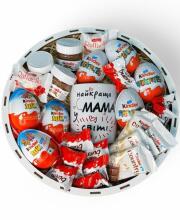 Солодкий подарунковий набір бокс з Kinder для мами №18