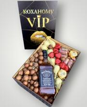 Подарочный набор бокс для него "Gentleman's Whiskey Treat" №210