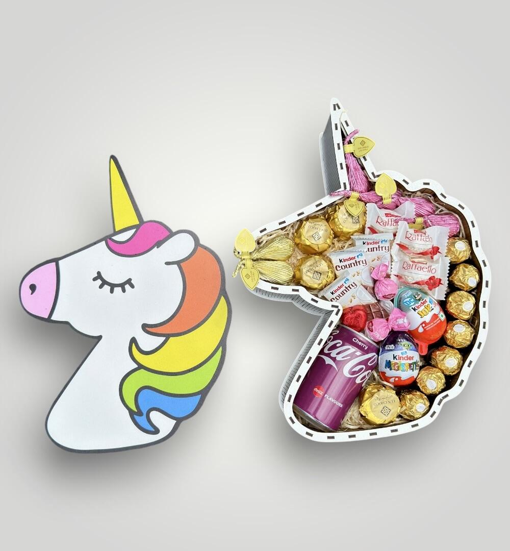 Подарочный набор бокс для нее "Unicorn Candy Magic" №194
