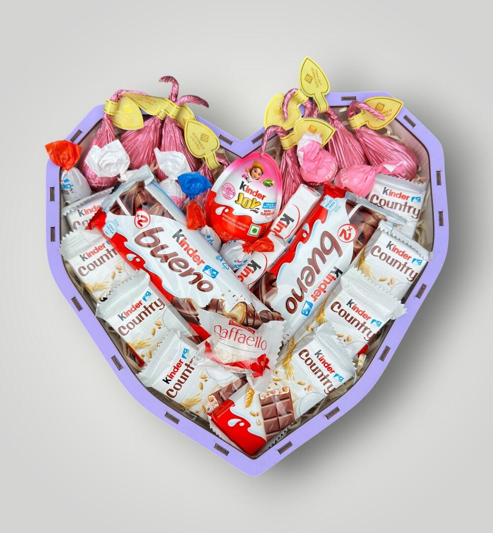 Подарочный набор бокс для нее "Violet Kinder Harmony" №177
