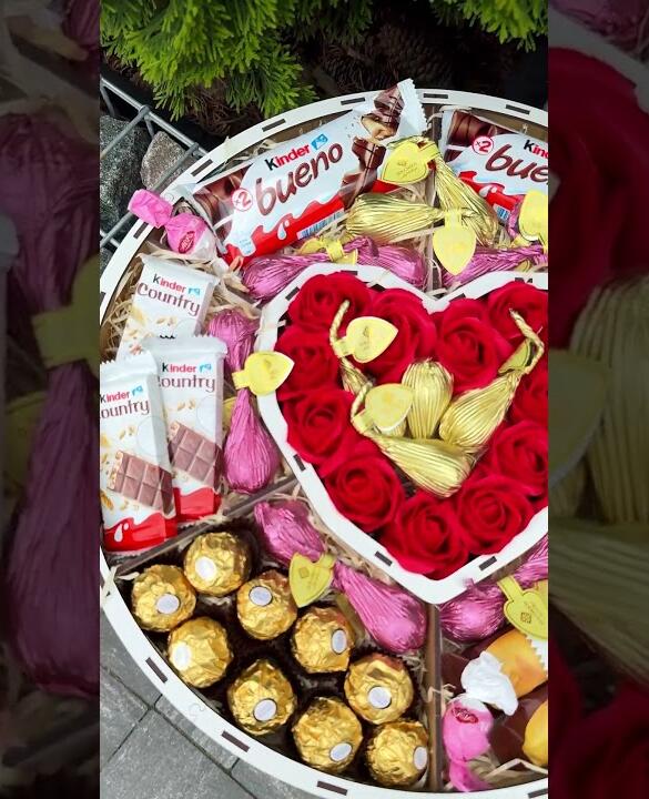 Подарунковий набір бокс для неї "Love & Sweet Elegance" №171