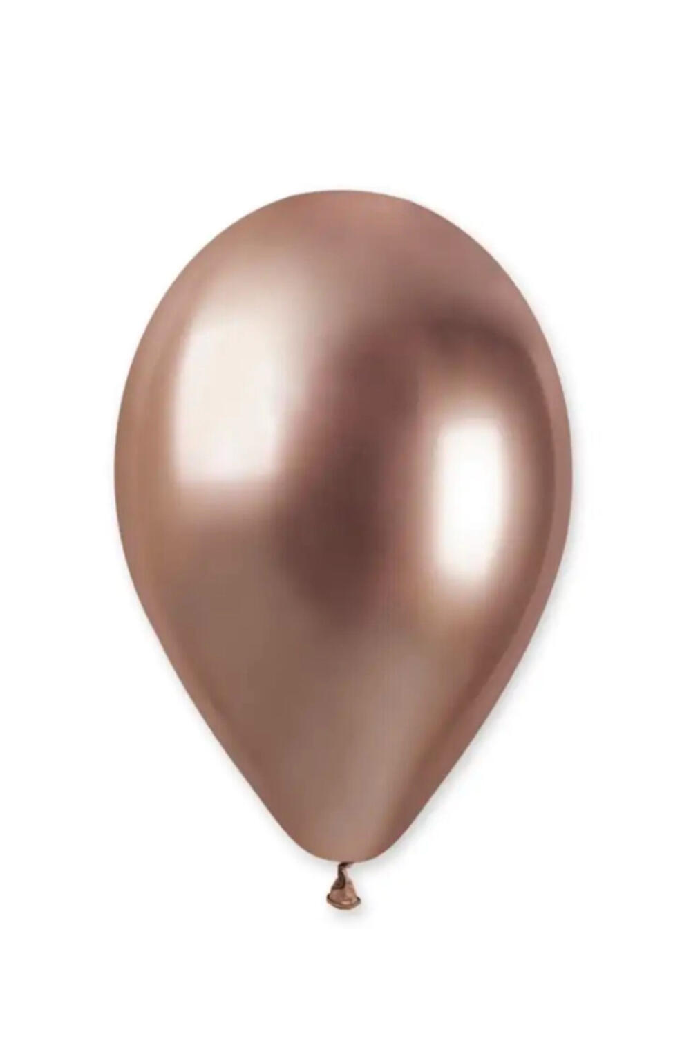 Шарик латексный 13" Хром розовое золото Shiny Rose Gold
