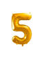Шарик фольгированный цифра  ''5''