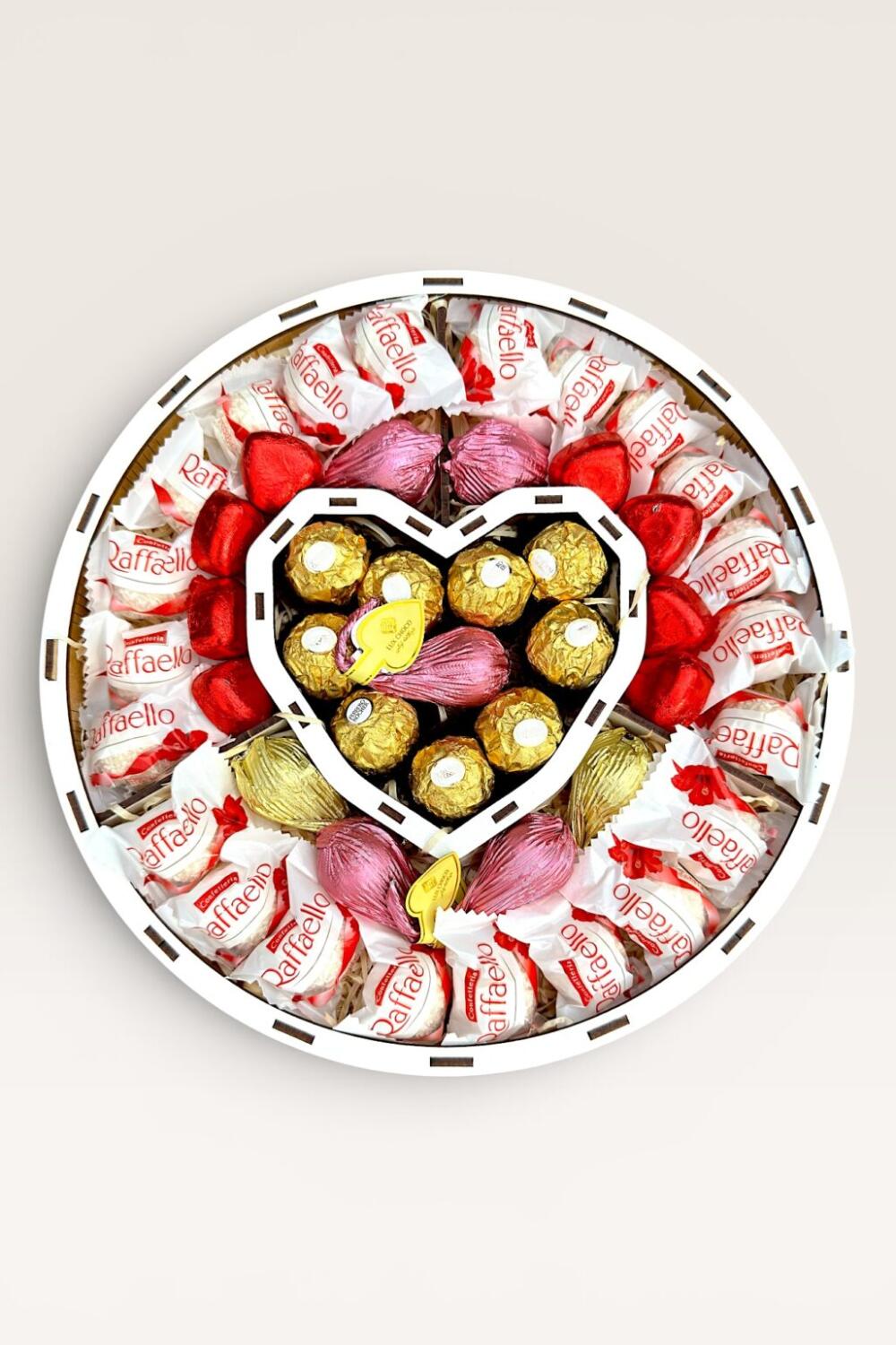 Подарунковий набір бокс для неї "Sweet Heart Elegance" №245