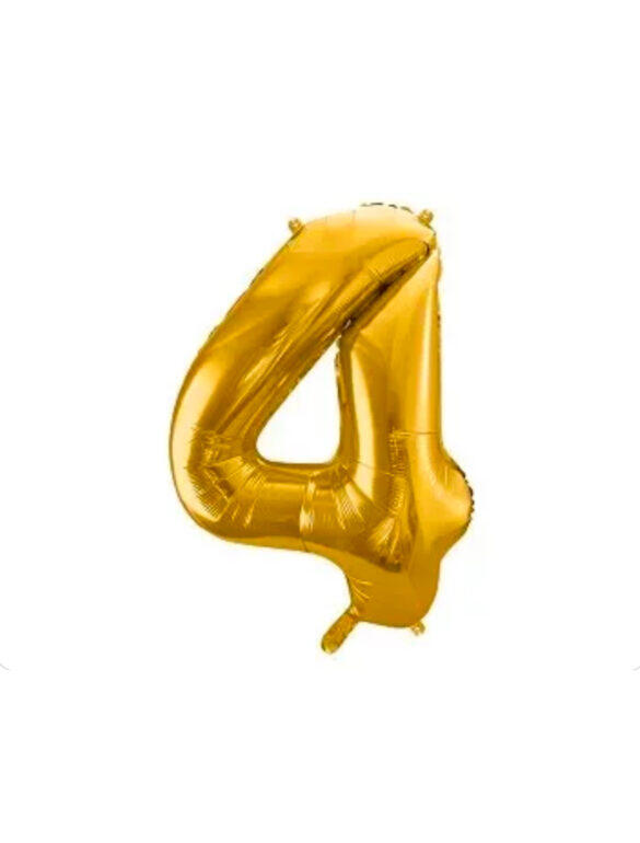 Шарик фольгированный цифра  ''4''