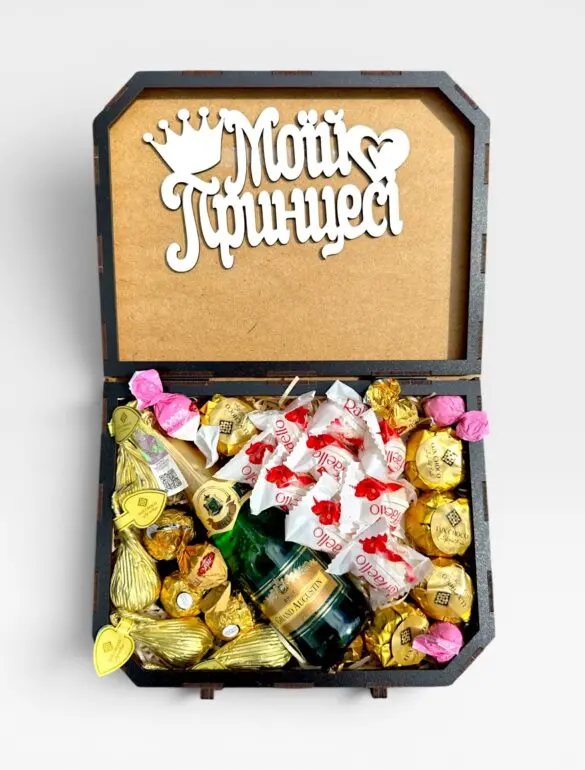 Подарунковий набір бокс для неї "Princess Ferrero Magic" №201