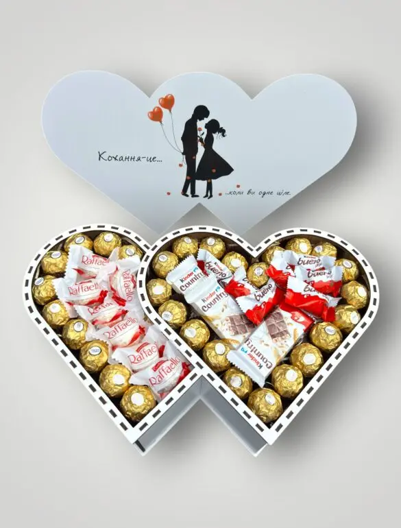 Подарунковий набір бокс для неї "Love Is Sweet" №287