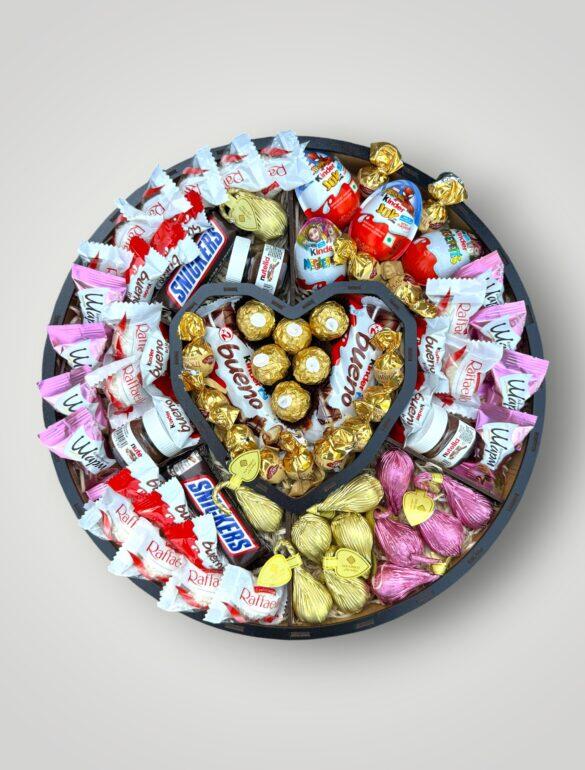 Подарочный набор бокс для нее "Chocolate Festival Box" №319