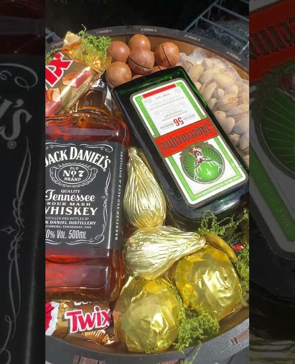 Подарочный набор бокс для него "Jack & Jäger Reserve" №373
