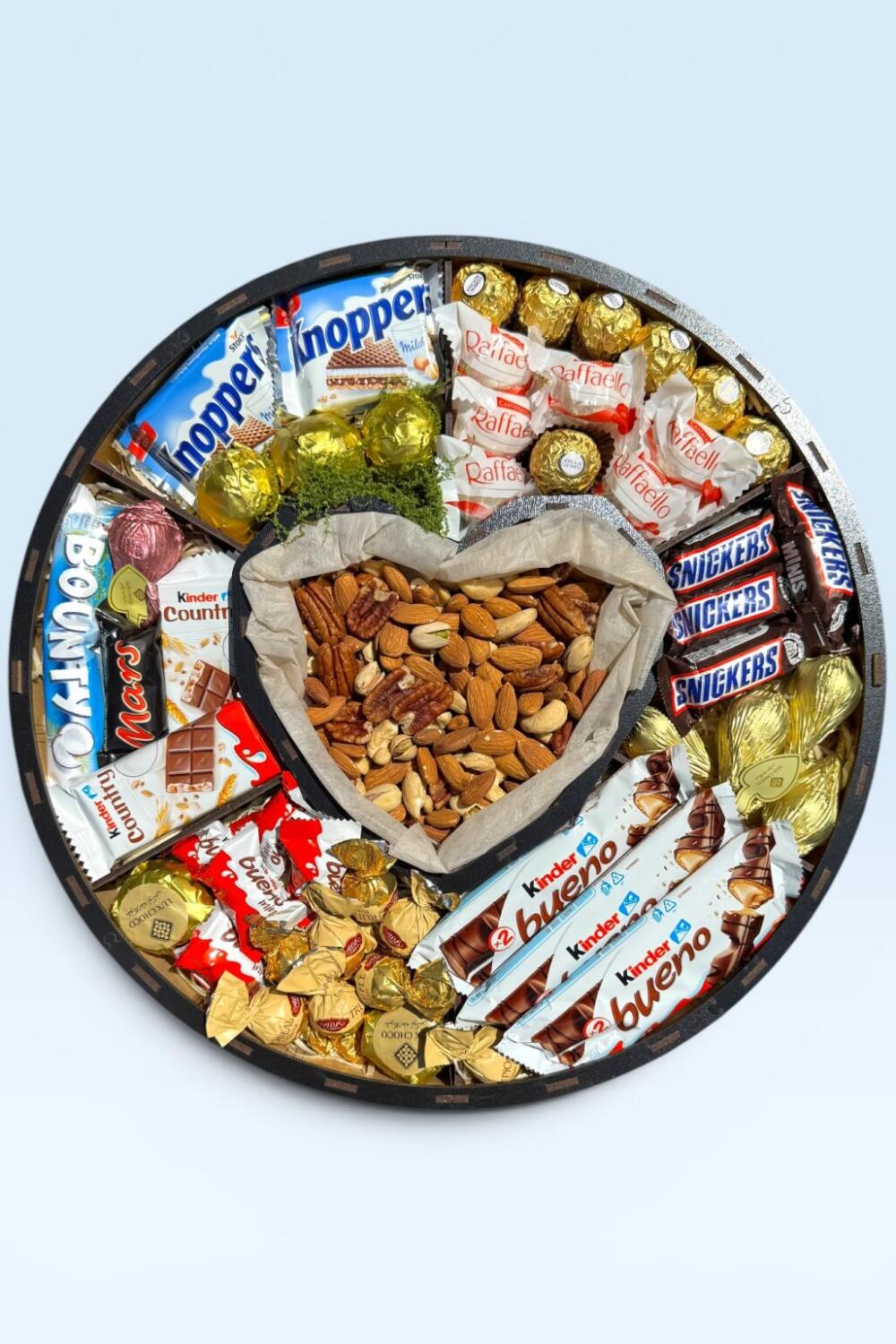 Подарочный набор бокс для нее "Nut & Chocolate Paradise" №371