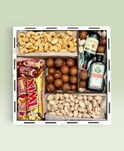Подарочный набор бокс для него "Whiskey & Crunch Selection" №193