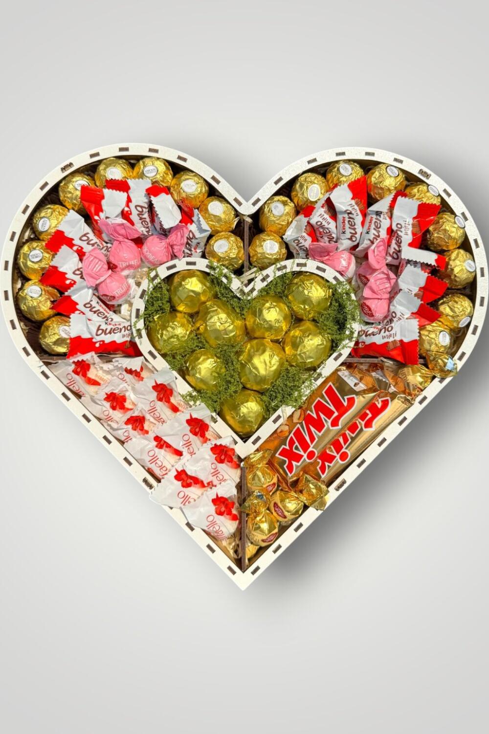 Подарунковий набір бокс для неї "Romantic Sweet Harmony" №344