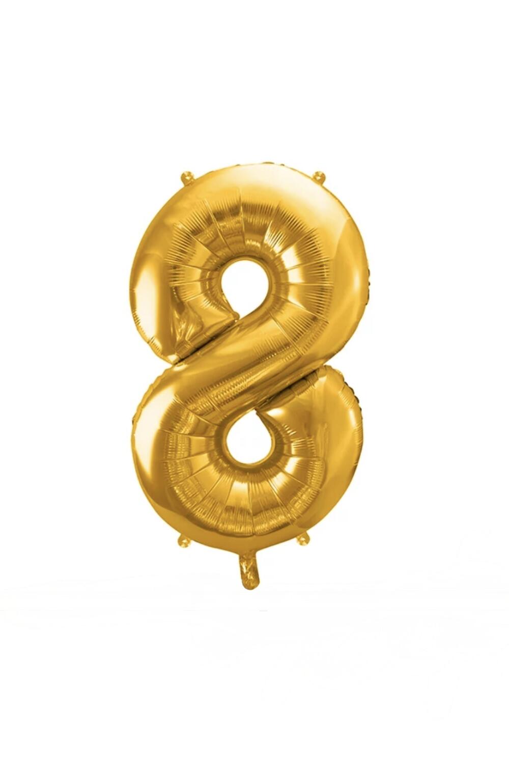 Шарик фольгированный цифра  ''8''