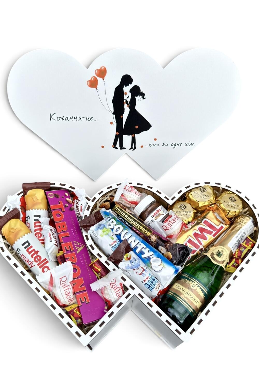 Подарочный набор бокс для нее «Double Sweet Celebration» №144