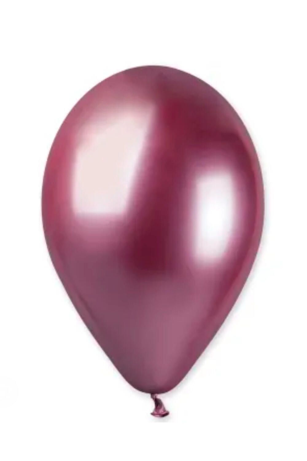 Шарик латексный 13" Хром розовый ShinyPink