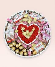 Подарунковий набір бокс для неї "Love & Sweet Elegance" №171