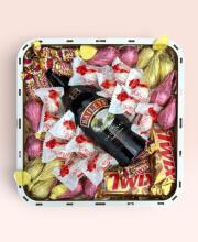 Подарочный набор бокс для нее "Baileys Love Story" №283
