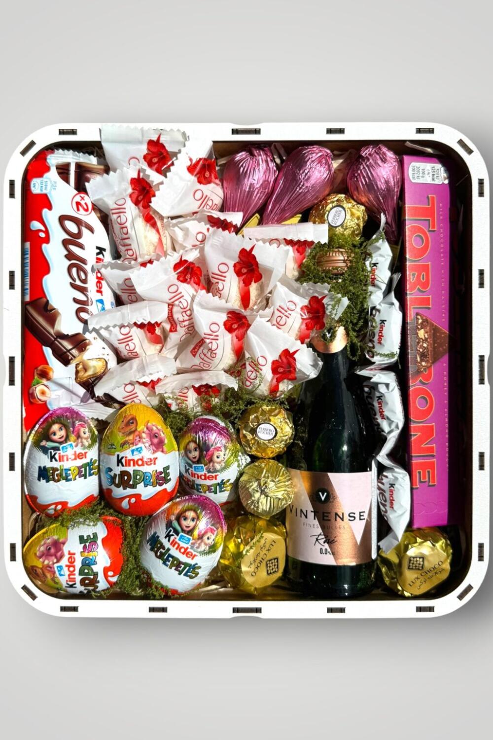 Подарочный набор бокс для нее "Sparkling Chocolate Celebration" №312