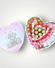 Подарунковий набір бокс для неї "Magic Heart Surprise" №189