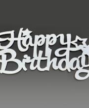 Топпер "Happy Birthday"