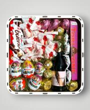 Подарочный набор бокс для нее "Sparkling Chocolate Celebration" №312