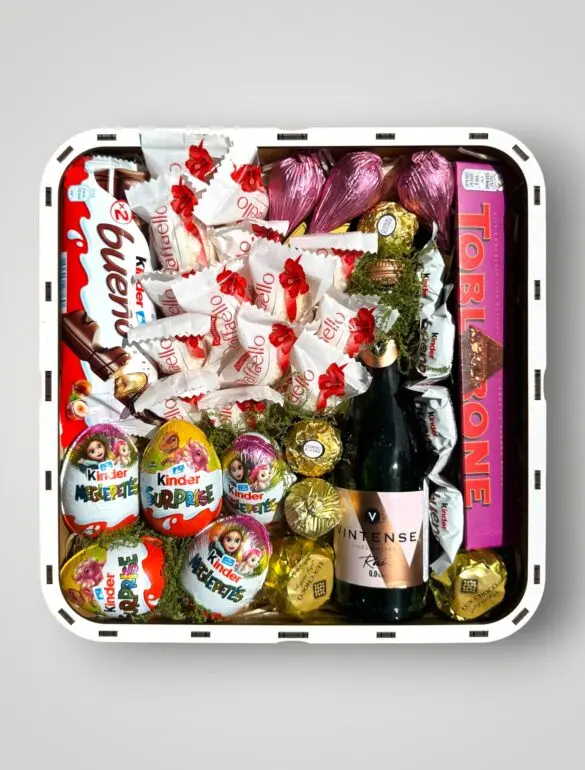 Подарочный набор бокс для нее "Sparkling Chocolate Celebration" №312