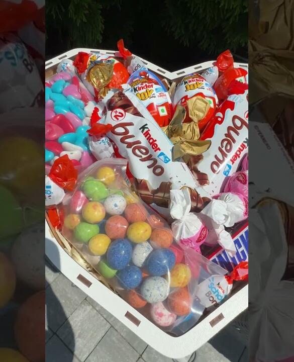 Подарунковий набір бокс для неї "Chocolate Love Mix" №306
