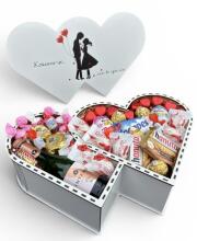 Подарунковий набір бокс для неї «Double Love Box» №139