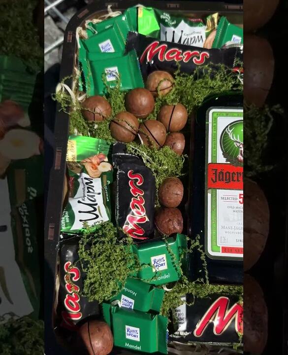 Подарочный набор бокс для него "Jäger Emerald Edition" №360