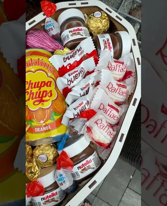 Подарунковий набір бокс для неї "Nutella Love Box" №249