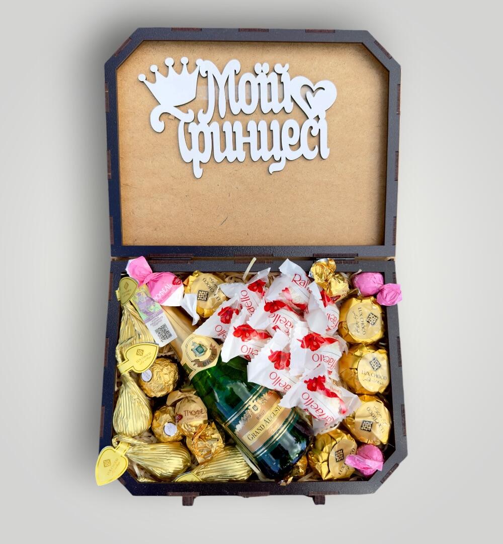 Подарунковий набір бокс для неї "Princess Ferrero Magic" №201
