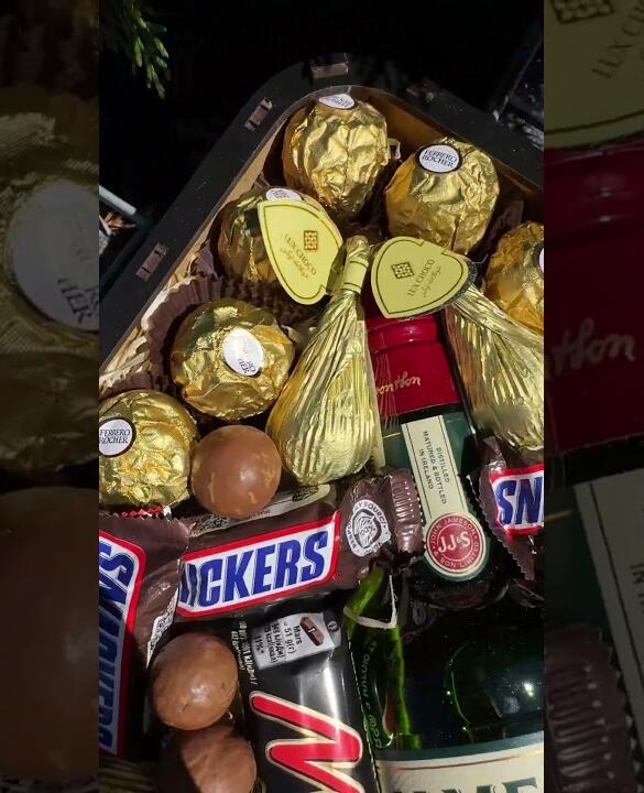 Подарочный набор бокс для него "Jameson Golden Reserve" №375