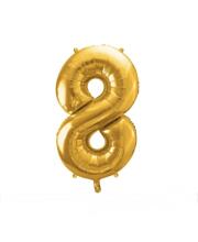 Шарик фольгированный цифра  ''8''
