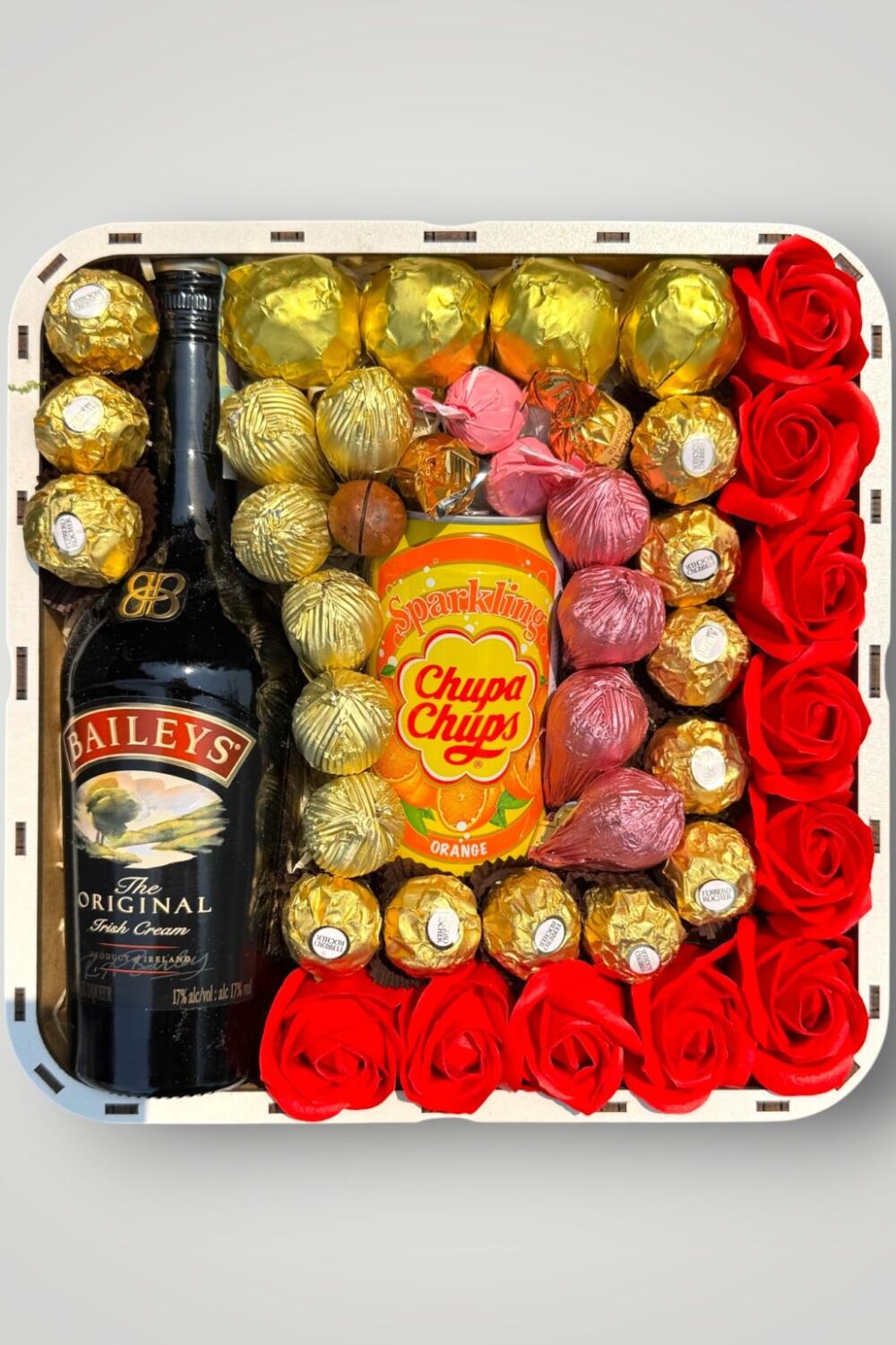 Подарочный набор бокс для нее "Baileys Rose Collection" №341