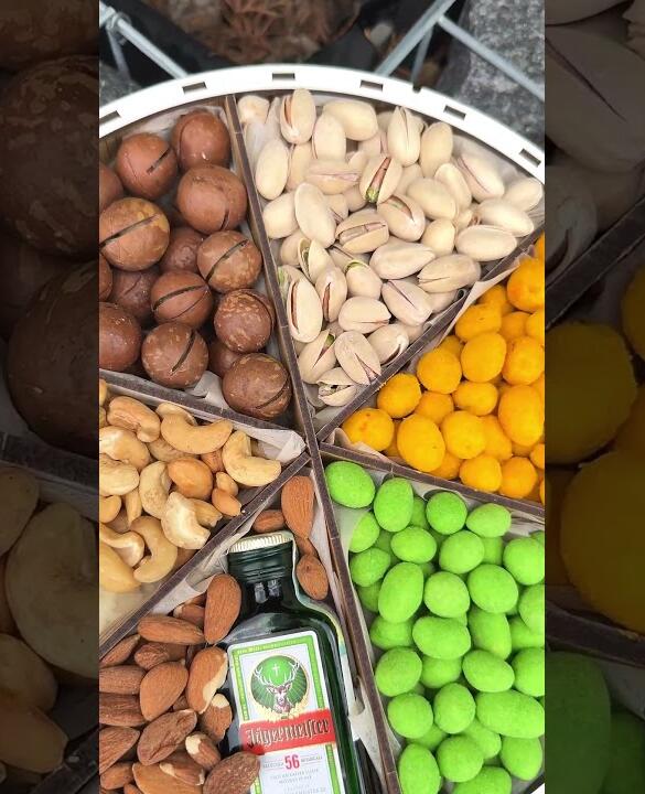 Подарунковий набір бокс для нього "Elite Nut Treasure" №184