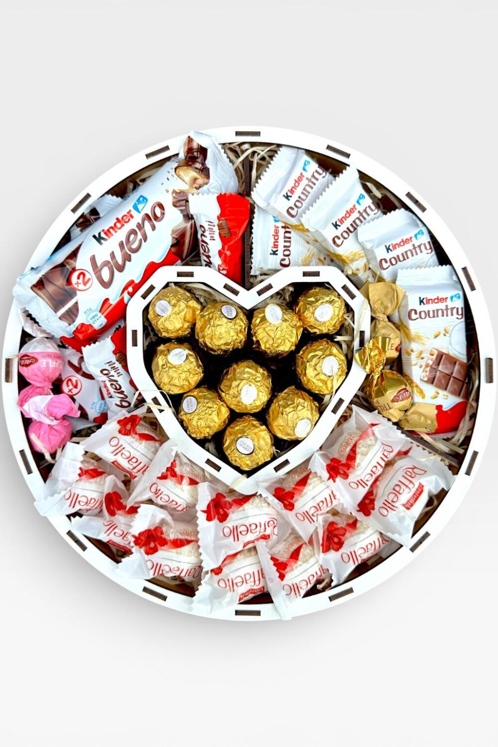 Подарочный набор бокс для нее "Heart Full of Happiness" №191