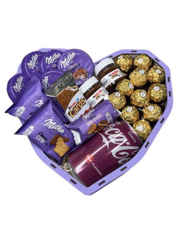 Солодкий бокс подарунок "Milka Moments" №51