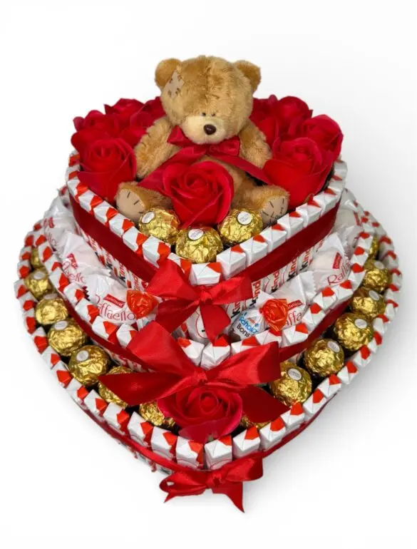 Подарунковий набір "Teddy’s Love Delight" №100