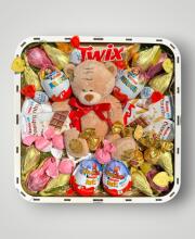 Подарочный набор бокс для нее "Sweet Teddy Party" №349