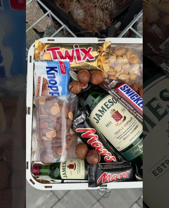 Подарунковий набір бокс для нього «Jameson Nut Edition» №141