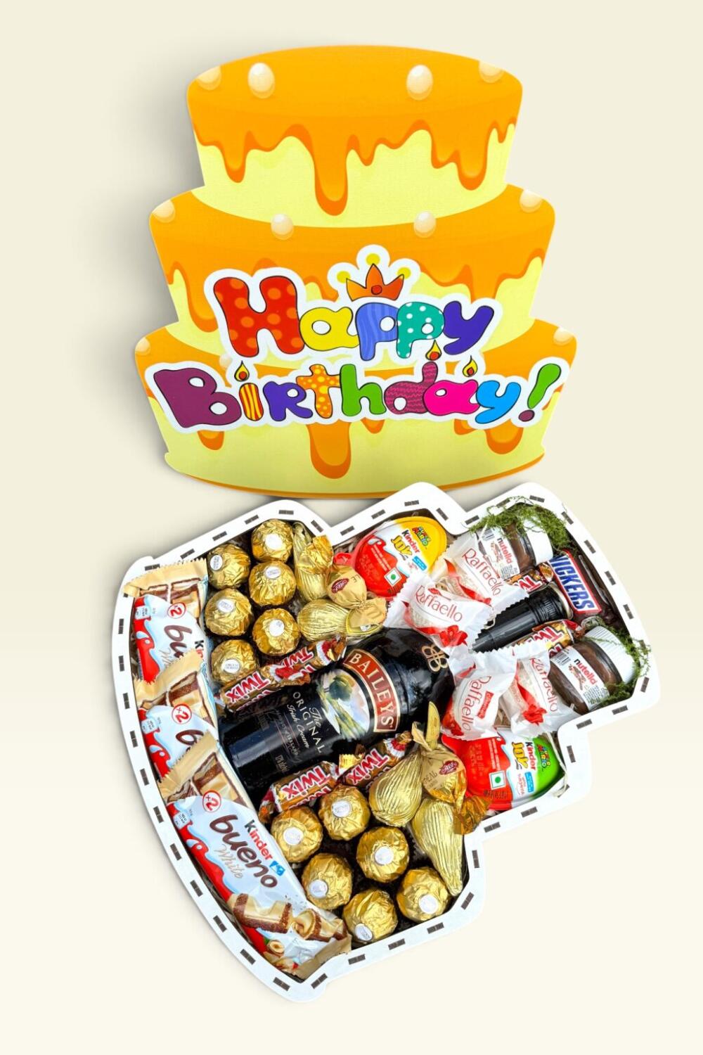Подарочный набор бокс для нее "Baileys Celebration Cake" №387