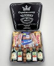 Подарунковий набір бокс для нього "Jameson & Chocolate Reserve" №199